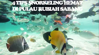 Download BIAYA SNORKELING DI PULAU RUBIAH SABANG [ TIPS SNORKELING HEMAT DI SABANG ] MP3