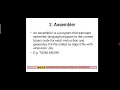 Unit II The art of assembly language programming