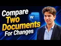 How To Compare 2 Documents For Changes In Microsoft Word 2026 Guide