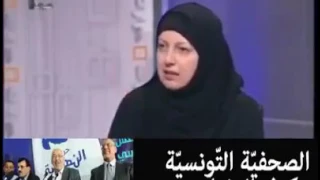 بالفيديو الصحفية التونسية كوثر البشراوي تهاجم الإخوان وحماس 