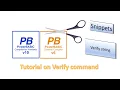 PowerBasic Snippets - Tutorial on Verify command