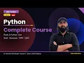Python Complete Course 2026 Beginner to Advanced Real Projects AI Data Science