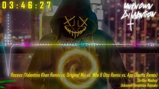 Recess (Valentino Khan Remix vs. Original Mix vs. Milo \u0026 Otis Remix vs. Ape Drums Remix)