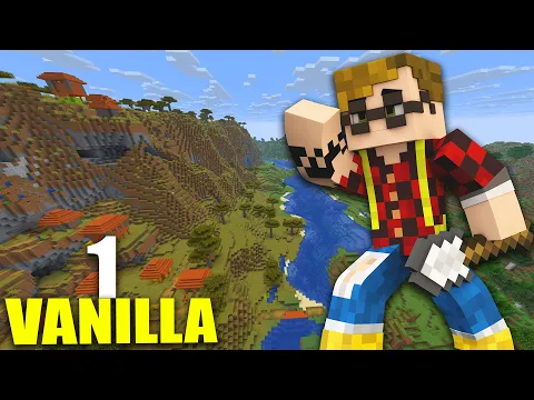 Video Thumbnail: IN CERCA DI CASA !! MINECRAFT VANILLA #1