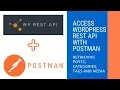 Postman requests to WordPress REST API