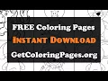 Free coloring pages pdf format