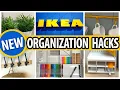 17 GENIUS IKEA Organization HACKS that work small space transformation