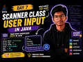 Java Scanner Class Tutorial User Input in Java Java Programming Course Kenzo Pulse