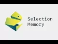 How to pyRevit Selection Memory