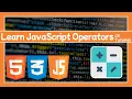 Learn JavaScript Operators JS Tutorial