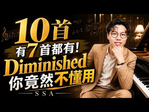 10首有7首都有！Diminished 你竟然不懂用
