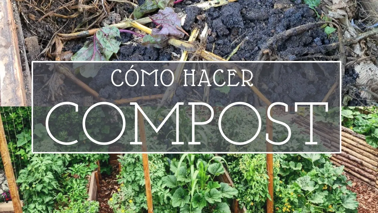 ¿Cómo hacer COMPOST? el mejor método | Compostadora, herramientas y meteriales