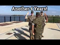 Marine Corps Reenlistment Ceremony Washington D C