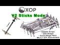 XOP V2 Stick Review and Mods - Stealth Strip and Camo demo with a step-by-step list of how to do it