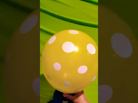 POLKA DOT BALLOON INFLATION AND DEFLATION!!!