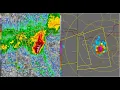 June 21 2023 Radar Imagery for the hailstorm that hit Red Rocks Amphitheater