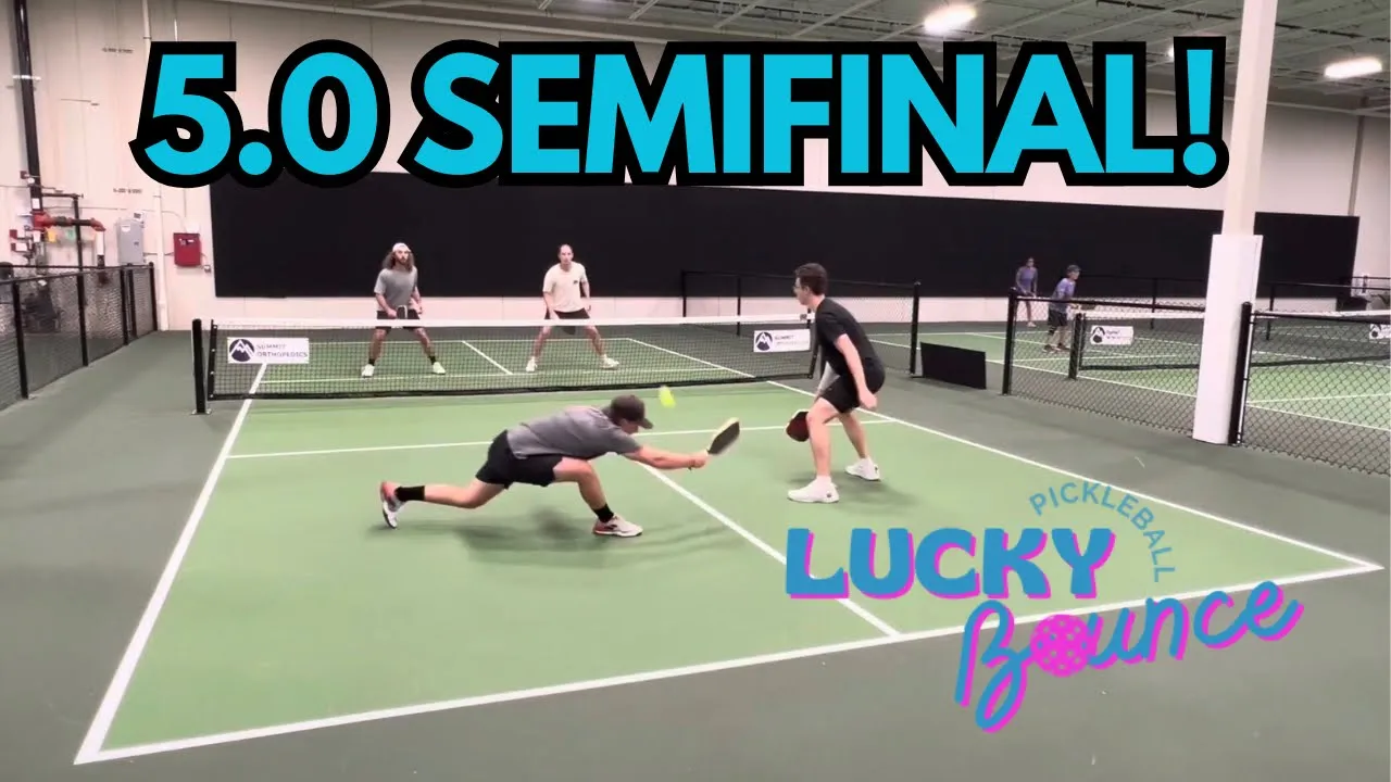 5.0 semifinal men’s doubles CT summer sendoff ￼