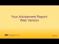 Your Advisement Report Web Version