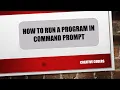 Java Bangla Tutorial Part-02 How to run java Program in cmd Prompt In windows 10 Creative Coders