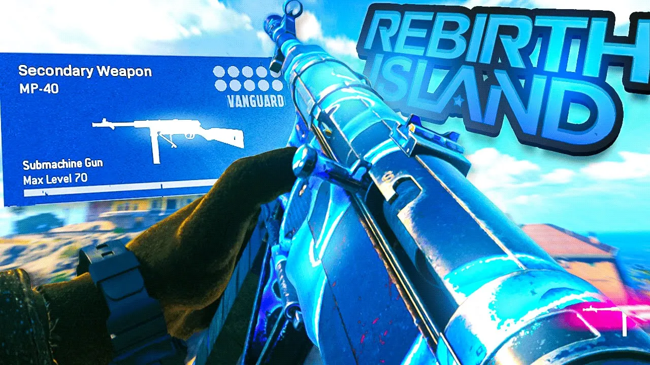 the #1 MP40 SETUP on REBIRTH ISLAND! 😍 (Warzone Pacific Season 1)