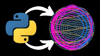 Circle Coloured Pattern using Python Turtle and Colorsys