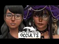 Turning Townies into RANDOM OCCULTS Sims 4 Create a Sim Challenge