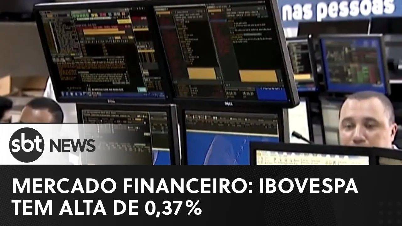 Mercado financeiro: Ibovespa tem leve alta de 0,37% | #SBTNewsnaTV (05/05/23)