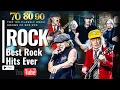 Lagu AC/DC, Scorpions, Aerosmith, Led Zeppelin, The Eagles 🤘 Greatest Hits Rock Ballads 70 1980s 90s