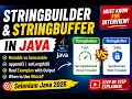 375 StringBuilder and StringBuffer classes in Java Selenium Java 2026