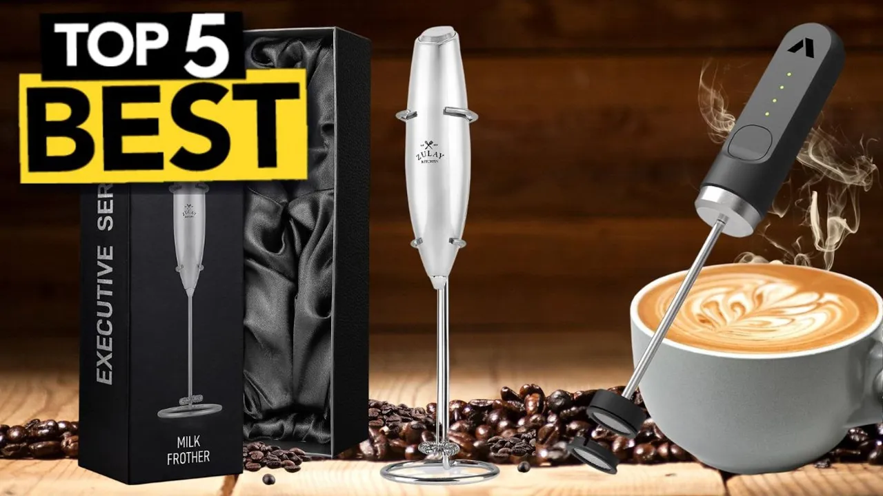 TOP 5 Best Handheld Milk Frother [ 2023 Buyer's Guide ]