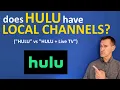 Does Hulu Have Local Channels - Difference Between Hulu vs Hulu Plus Live TV
