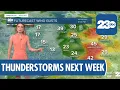 July 8 Weather Warm and Windy Conditions in Eastern Kern County
