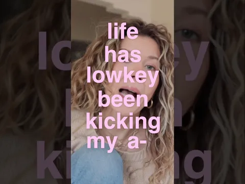 I’ve decided to take a break from ruining my own life, to be delusional again 🫶 #vlog