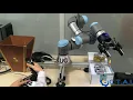 UR Robot - Universal robot UR3 commanded with a Joystick using ROS