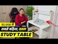 LIVE Unboxing Setup Best Study Table For Students Multi-Purpose Office Desk for Laptop