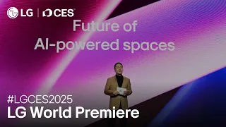 LG at CES 2025 LG World Premiere - Live I LG