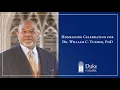 Homegoing Celebration for Dr William C Turner P