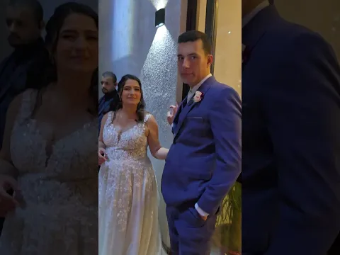 Caricatura Neon UV em casamento