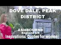 Lagu Inspirational Quotes for women| Dove Dale, Peak District