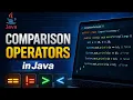 Master Comparison Operators in Java FAST
