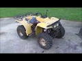 Buying an ATV for 280 on Craigslist Yamaha Timberwolf ATV Project Part 1
