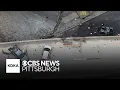 2 killed in violent 5-car crash that sends car off ramp