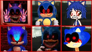 Sonic The Hedgehog Movie - Sonic EXE Uh Meow All Designs Compilation 10