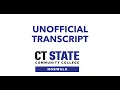 Unofficial Transcript
