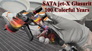 satajet x glasurit 100 colorful years edition