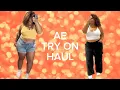 Diary Entry American Eagle Curvy Try On Haul Cargo Pants Shorts More