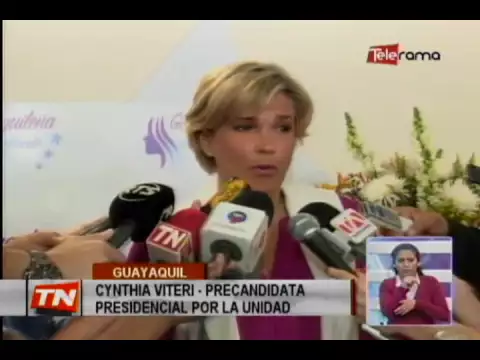 Viteri anunciará a su binomio en noviembre