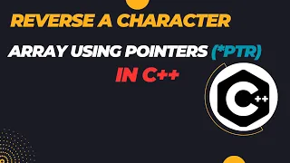 How to Reverse Character Arrays using pointers in C