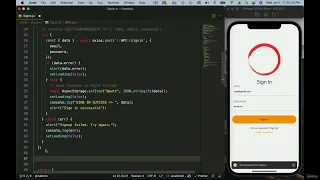 React native async storage Set Get credentials React Native beginner tutorial English 2024