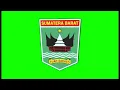 Lagu Animasi 3d logo provinsi SUMATERA BARAT #3danimation #3d #animationloop #logo #logo3d